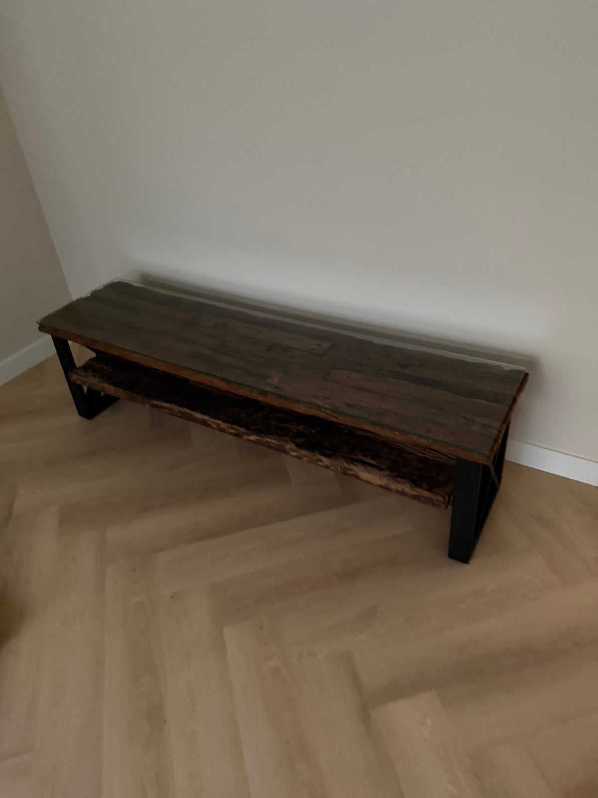 Eric kuster design tafel, Huis en Inrichting, Ophalen, Zo goed als nieuw, Rechthoekig, 125 cm of meer