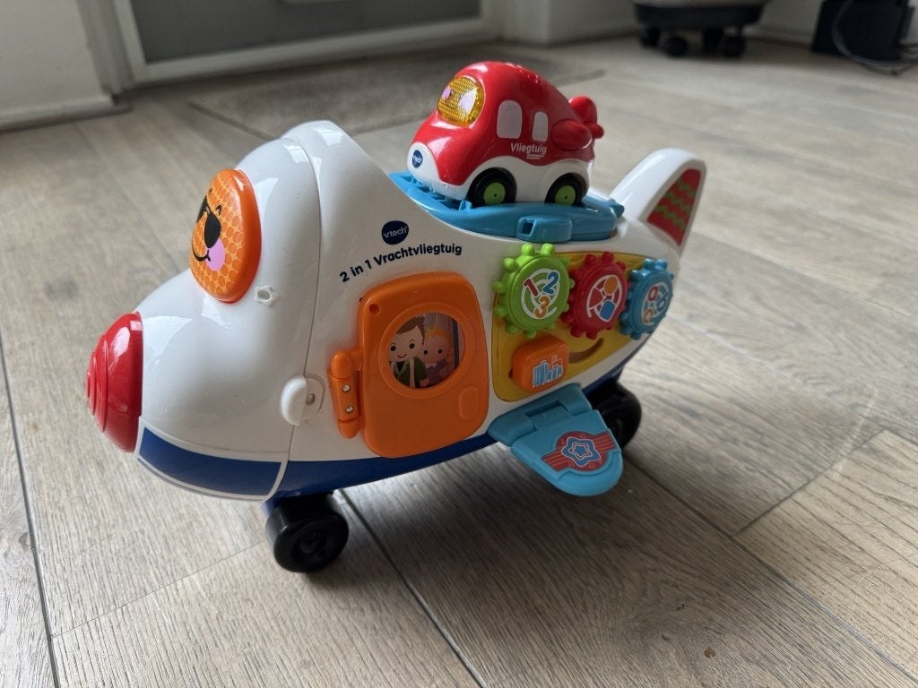 Vtech 2 in 1 vrachtvliegtuig, Ophalen of Verzenden