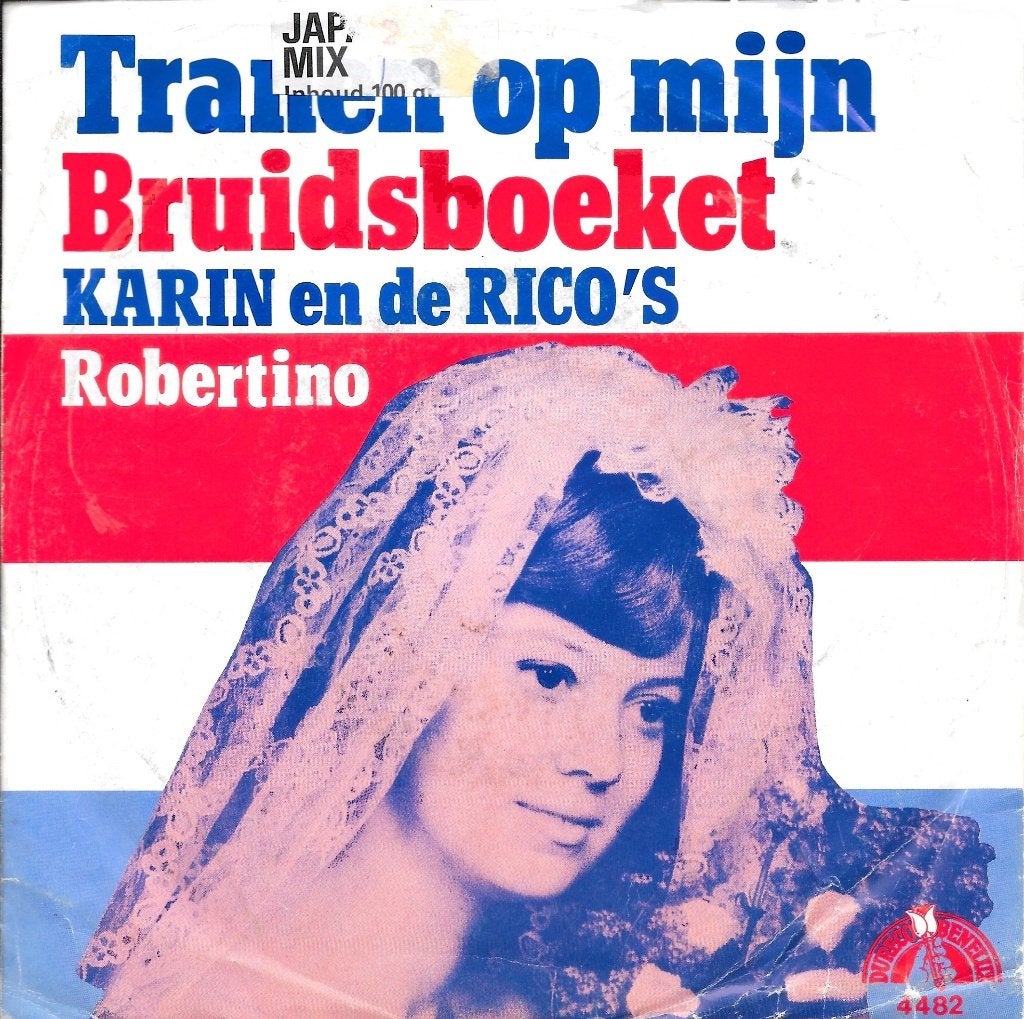vinyl single   Karin en de Rico's, Cd's en Dvd's, Ophalen of Verzenden, Gebruikt, Pop