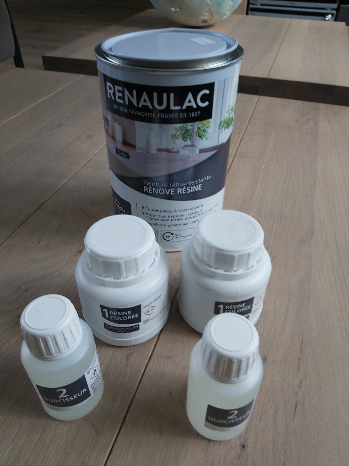Renaulac Rénove Résine - Antracietgrijs RAL 7016 Satin, Ophalen, Nieuw, Verf, Grijs