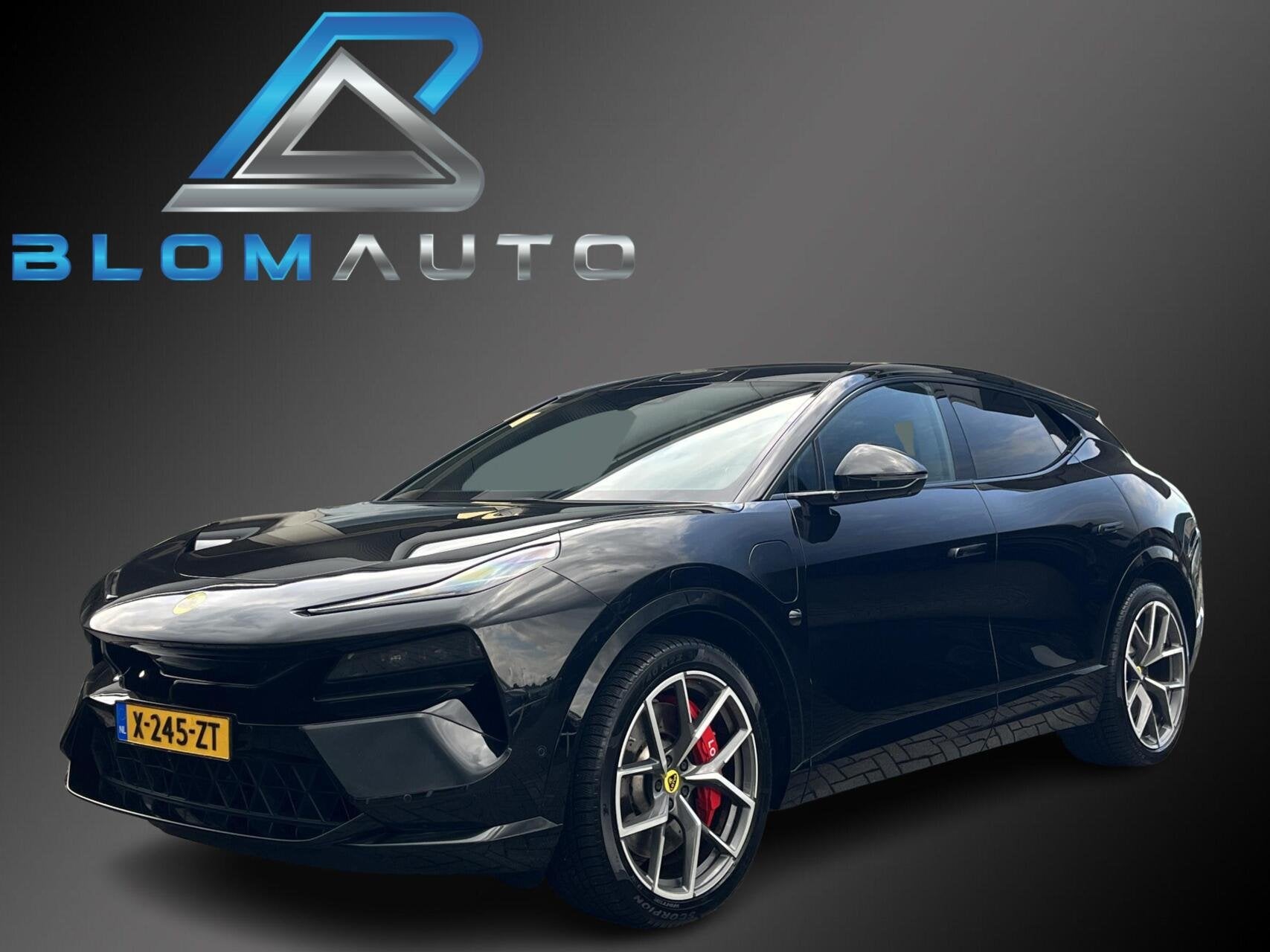 Lotus Eletre EDS 612PK 4WD 112 kWh TREKH+KEF+PANO+22INCH, Auto's, Automaat, Gebruikt, Zwart, Zwart