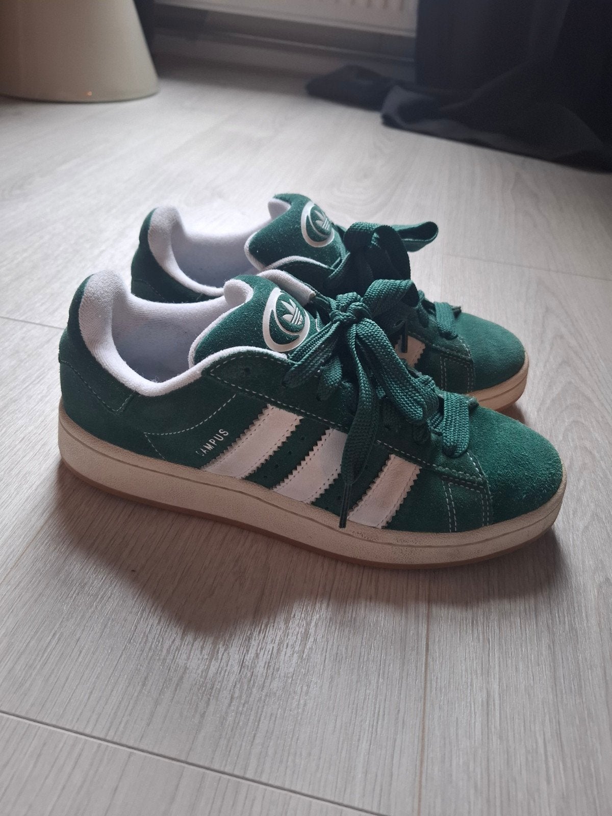 Adidas campus groen maat 40, Ophalen, Groen, Sneakers of Gympen