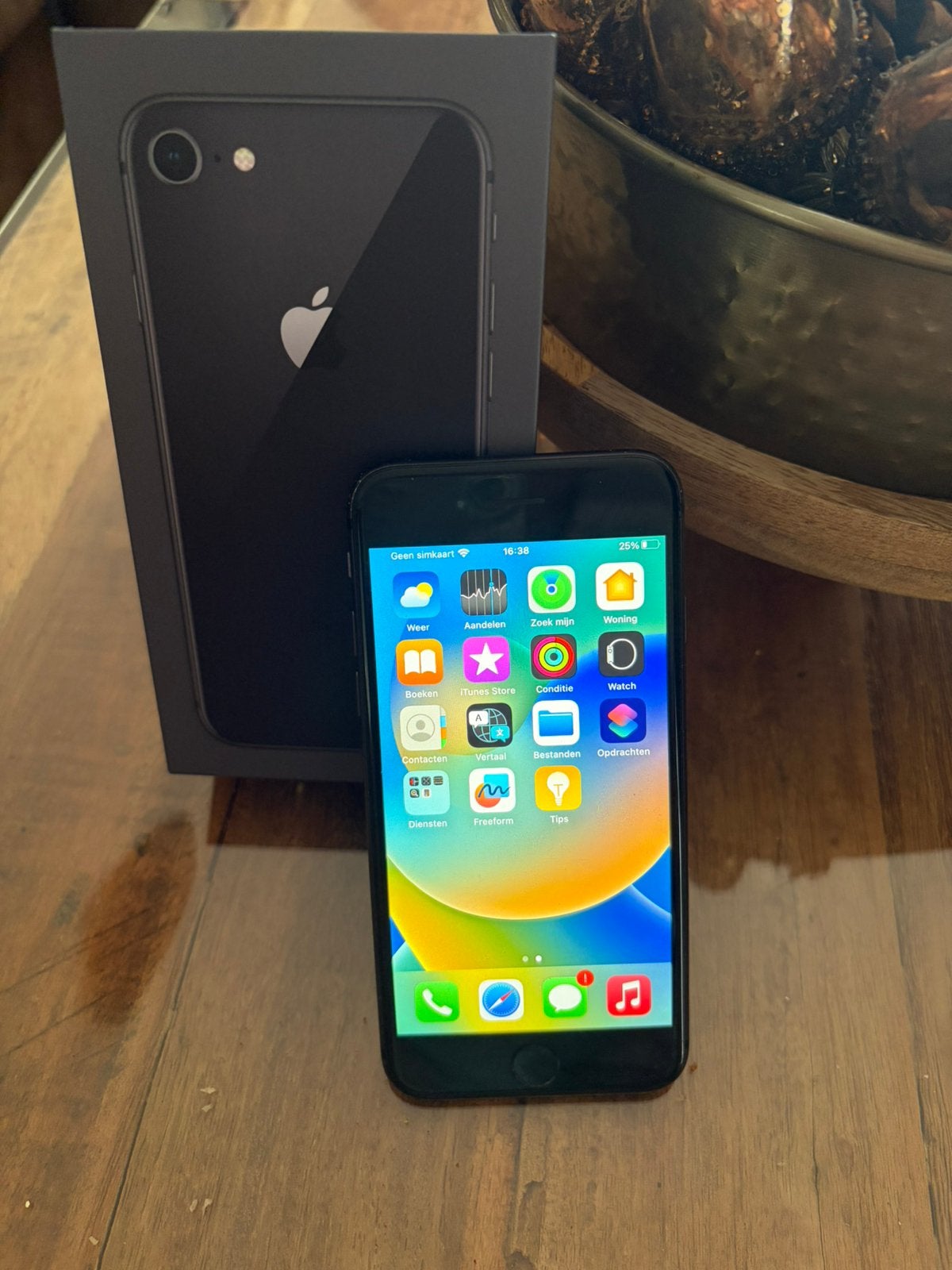 Iphone 8 64gb, Telecommunicatie, Mobiele telefoons | Apple iPhone, Ophalen, Zwart, Zo goed als nieuw, 64 GB