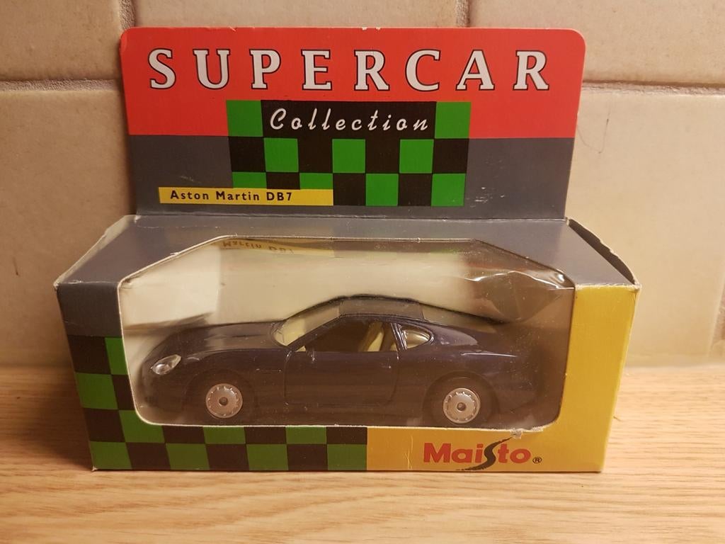 Maisto aston Martin db7, Ophalen of Verzenden, Zo goed als nieuw, Auto, Overige merken