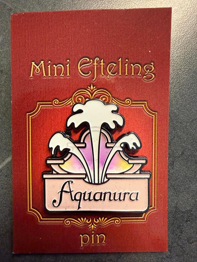 Mini Efteling Aquanura pin, Ophalen of Verzenden, Nieuw, Button of Speldje