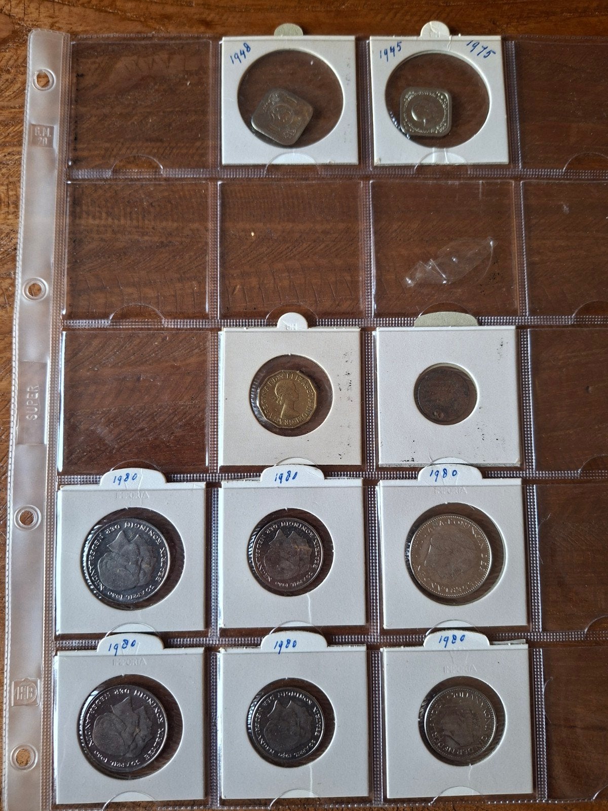 Diverse Nederlandse munten en buitenlandse munten 9, Postzegels en Munten, Munten | Nederland, Ophalen of Verzenden, Koningin Juliana