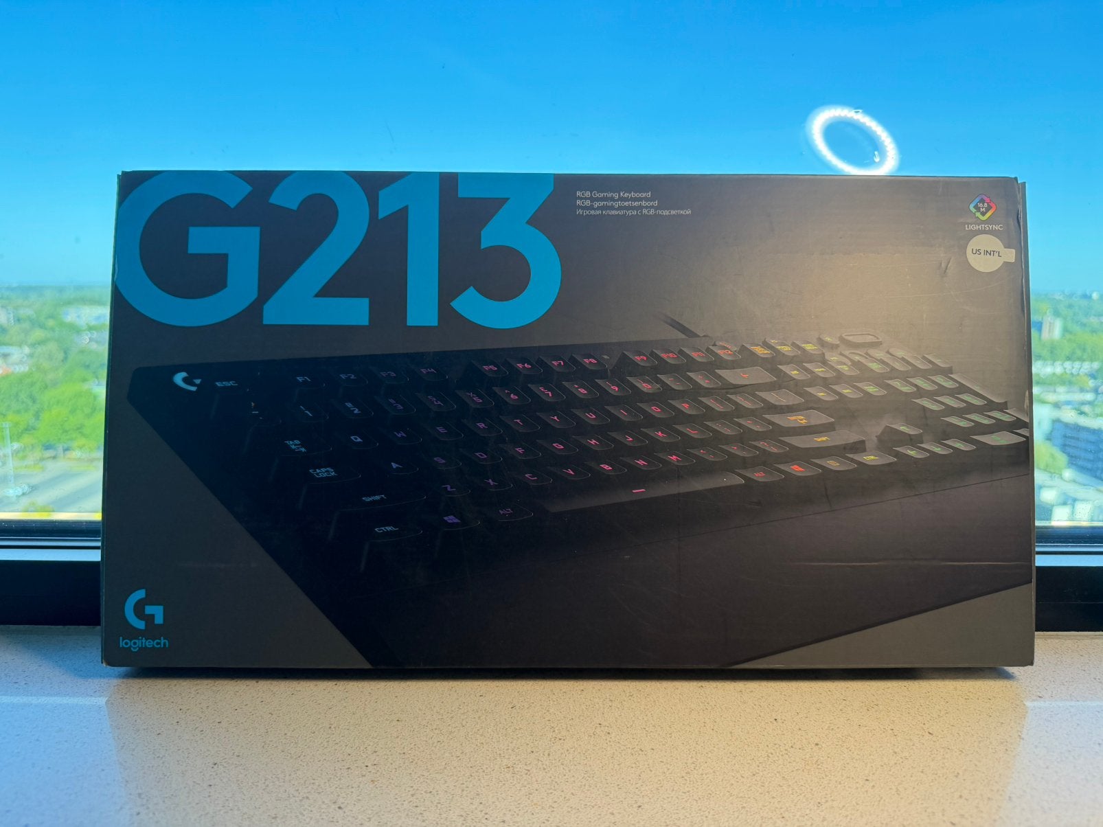 Logitech gaming mouse&keyboard, Computers en Software, Muizen, Ophalen, Rechtshandig, Muis, Gaming muis