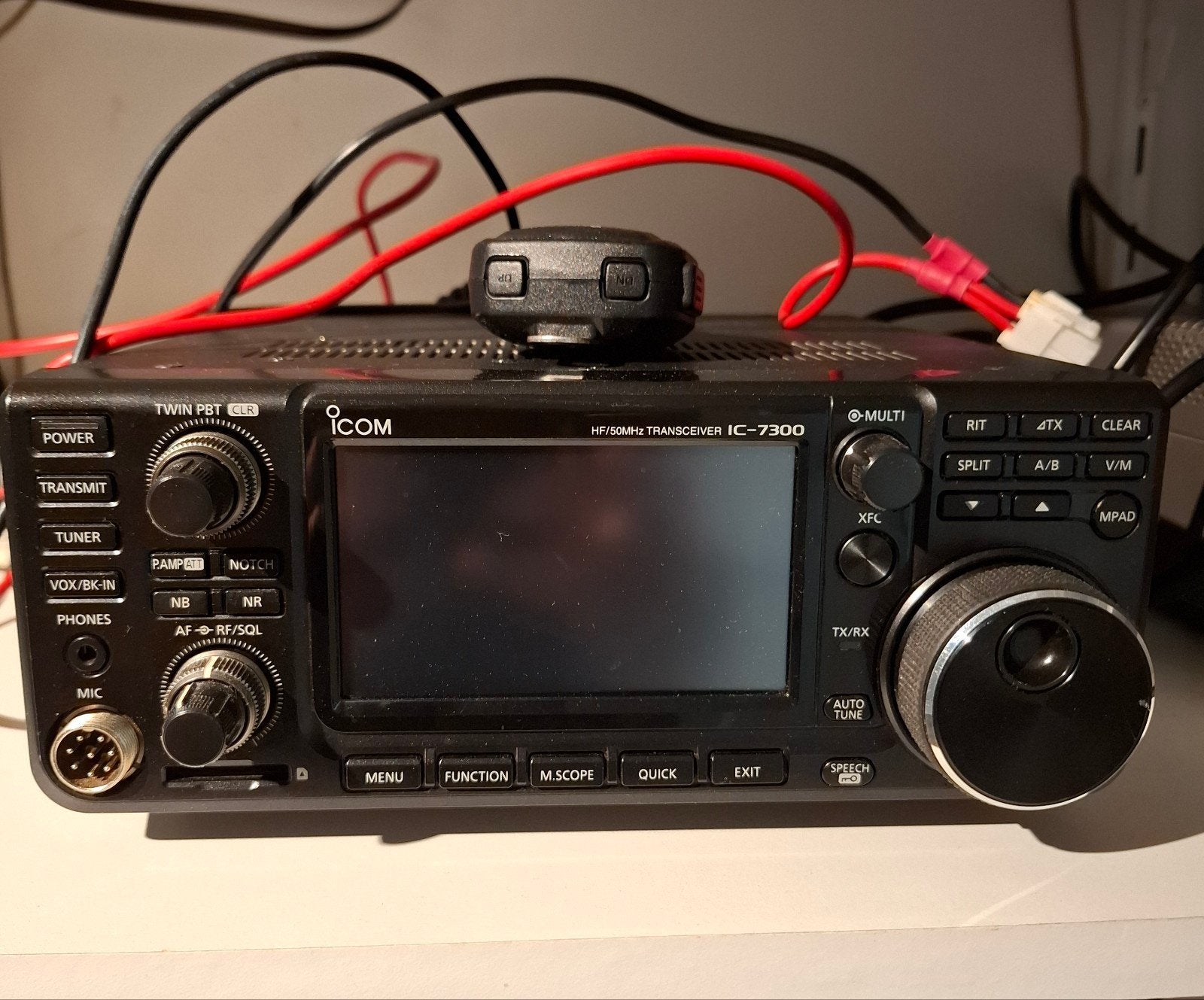ICOM IC 7300, Telecommunicatie, Ophalen