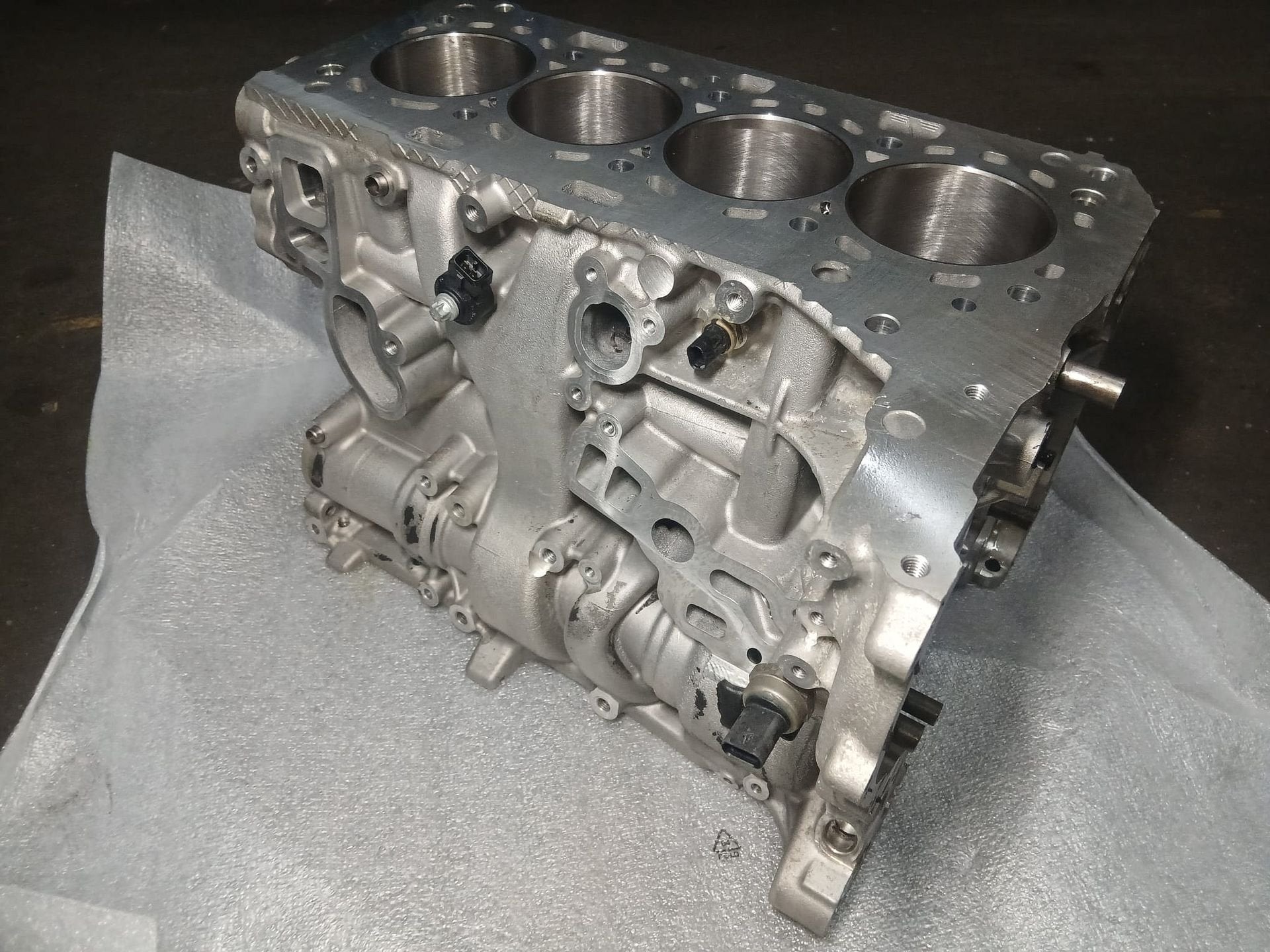B48 B48B20A BMW 2.0 Onderblok verbust!, Auto-onderdelen, Motor en Toebehoren, Gebruikt, Ophalen of Verzenden
