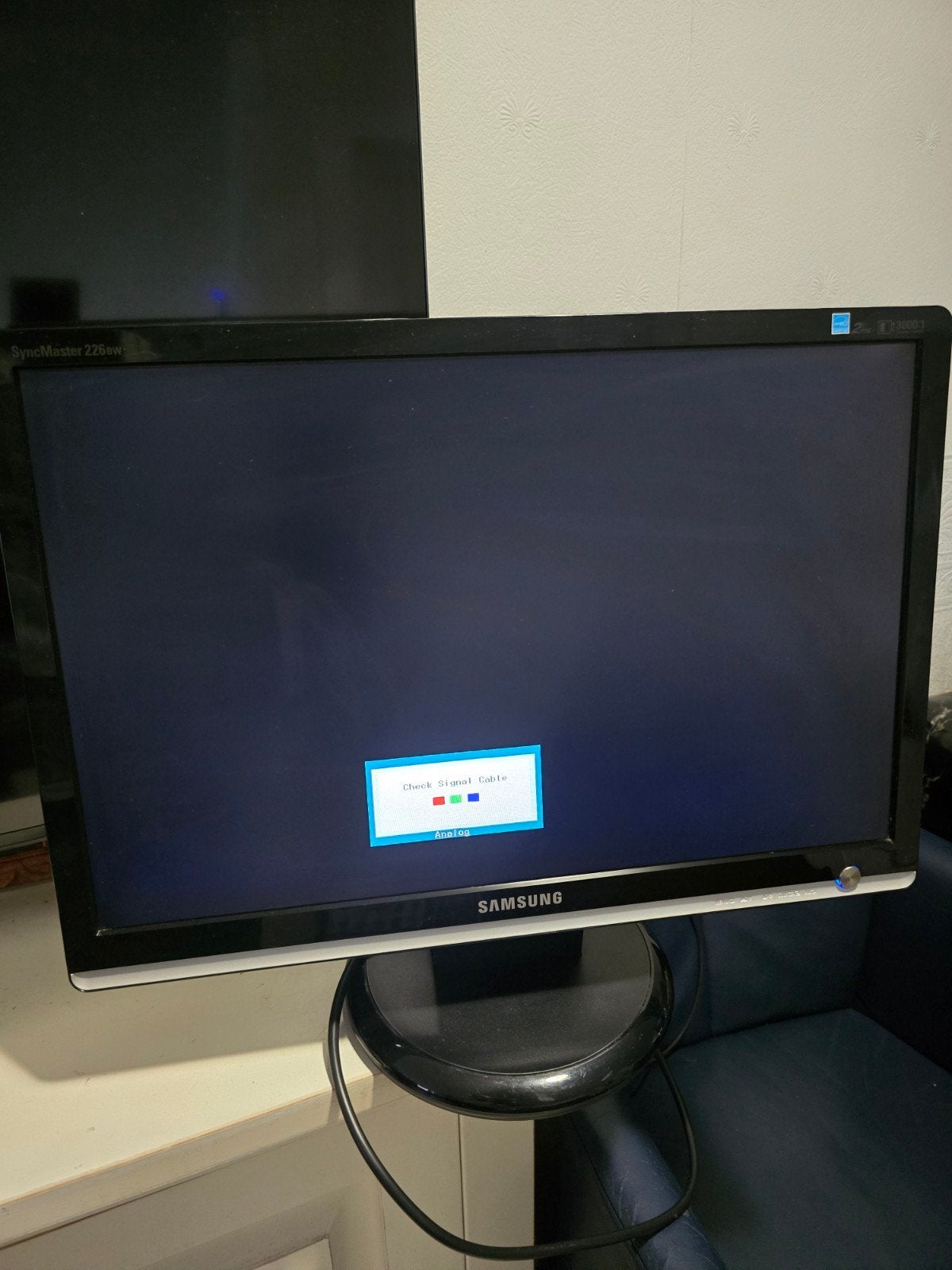 Samsung SyncMaster 226BW Monitor - 22 inch Full HD, Ophalen, Gebruikt, Full HD, Samsung