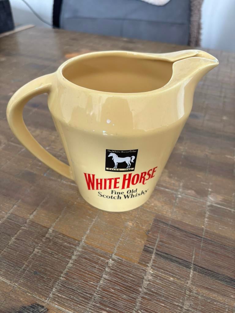Whisky kannetje - white horse, Verzamelen, Ophalen of Verzenden, Zo goed als nieuw