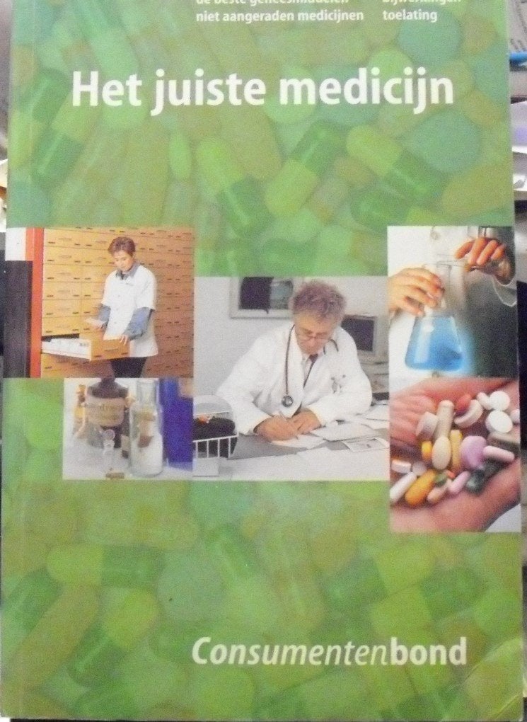 Het juiste medicijn, Henk Buurma en Marcel Bouvy, Ophalen of Verzenden, Zo goed als nieuw, Gezondheid en Conditie
