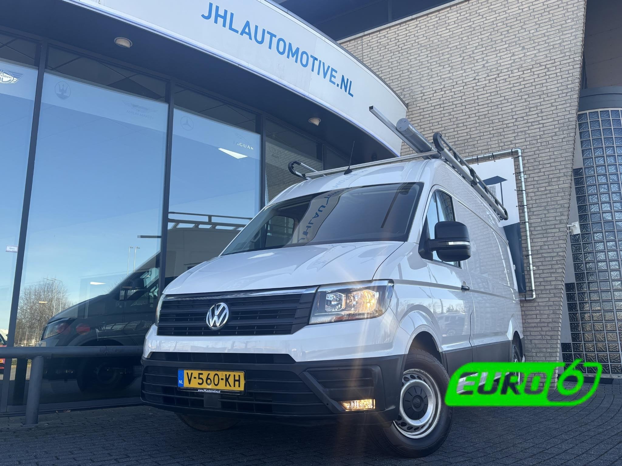 Volkswagen Crafter 2.0 TDI L3H3*3-PERS*CRUISE*A/C*NAVI*, Auto's, Voorwielaandrijving, Stof, Gebruikt, 4 cilinders