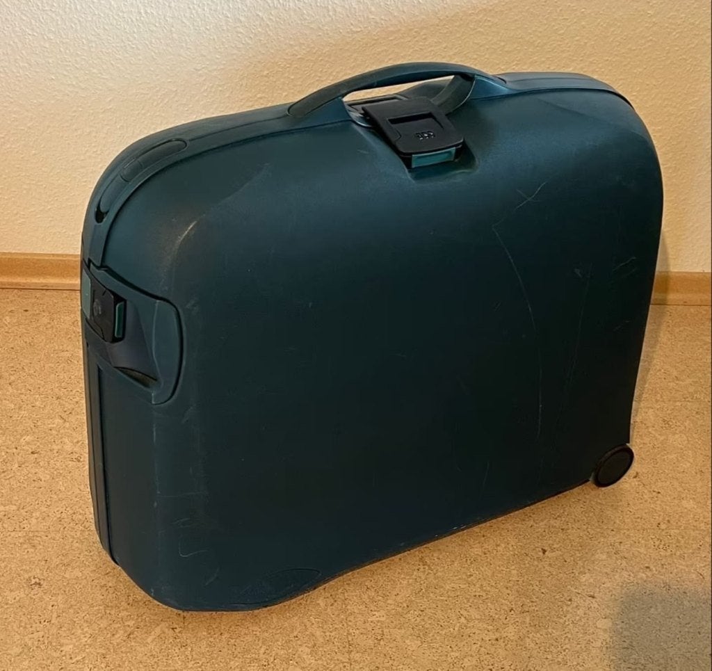 Samsonite hardcase koffer, Ophalen, Gebruikt, Hard kunststof, Slot