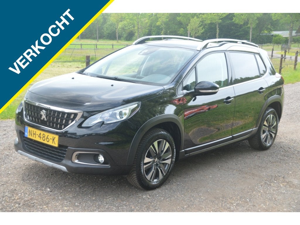 Peugeot 2008 1.2 PT BL Executive Clima Cruise Camera PDC, Euro 6, Leder en Stof, Origineel Nederlands, Bedrijf