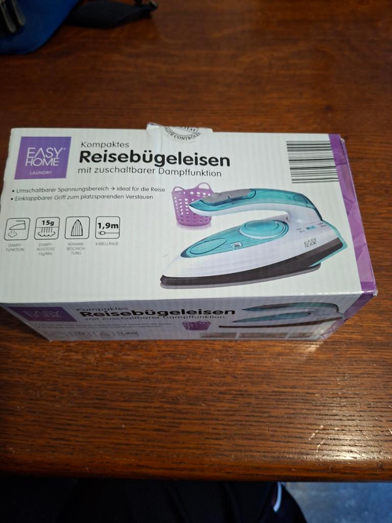 Reis strijkijzer, Ophalen, Zo goed als nieuw
