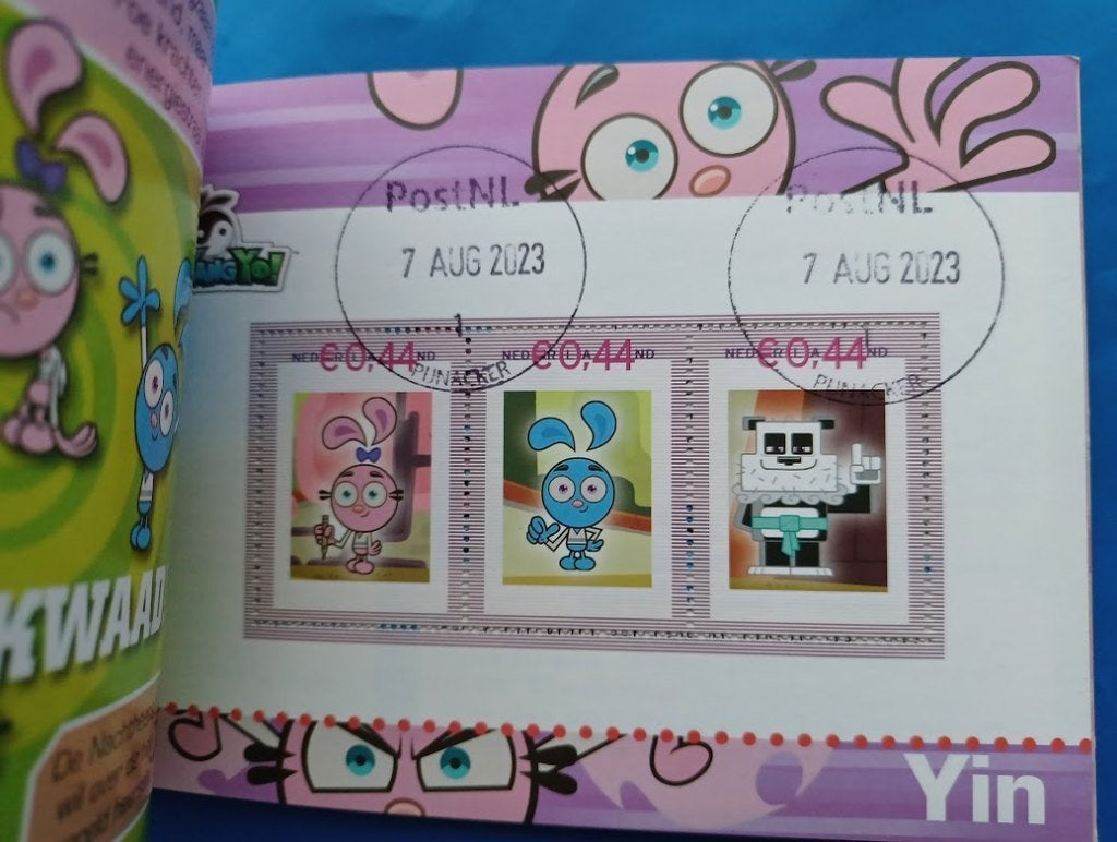 Pers. Prestigeboekjeboekje 8 - Jetix 2007 gestempeld, Postzegels en Munten, Postzegels | Nederland, Ophalen of Verzenden, Na 1940