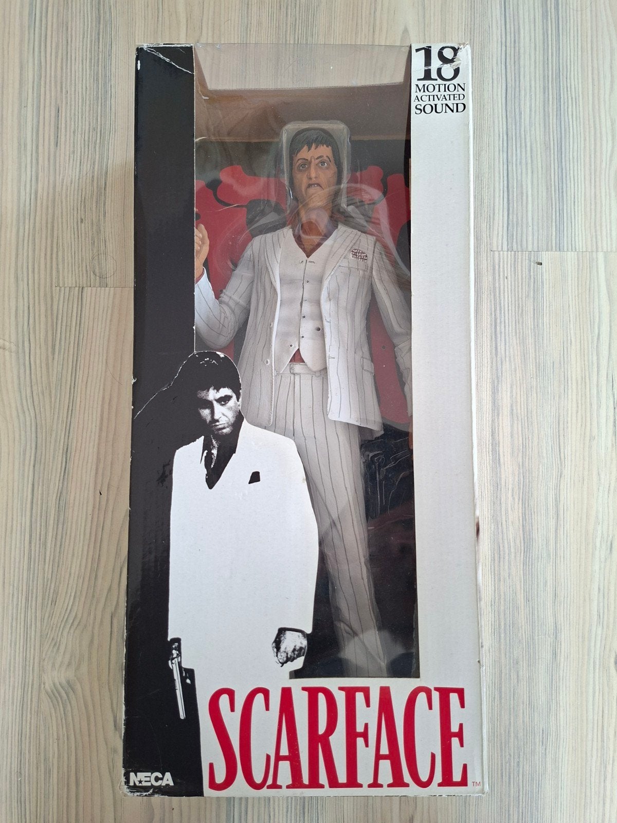 Scarface Tony Montana NECA Actiefiguur, Ophalen of Verzenden, Nieuw