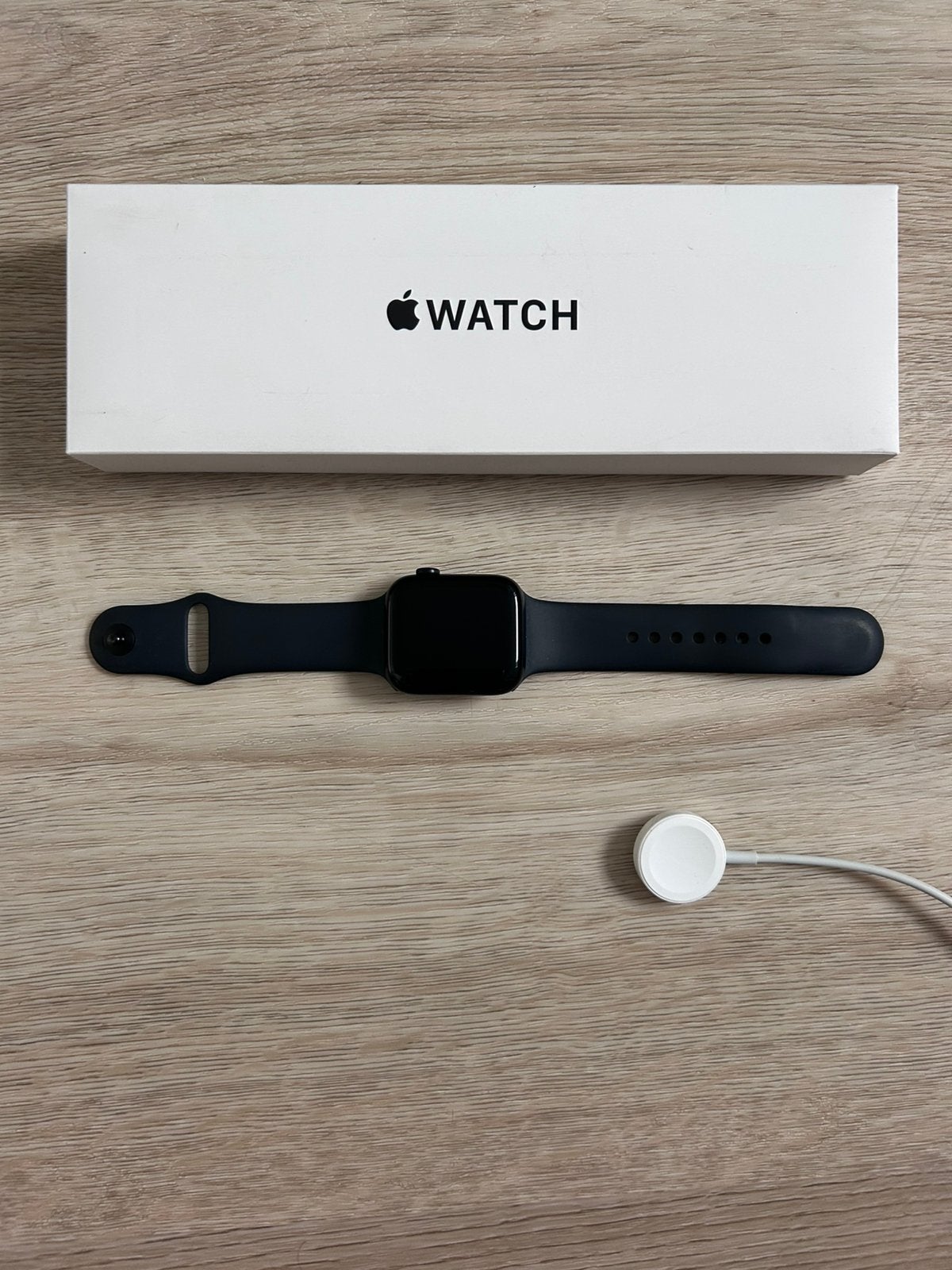 Apple Watch SE (2e generatie) 44 mm kast, Ophalen of Verzenden, Nieuw, Zwart, IOS