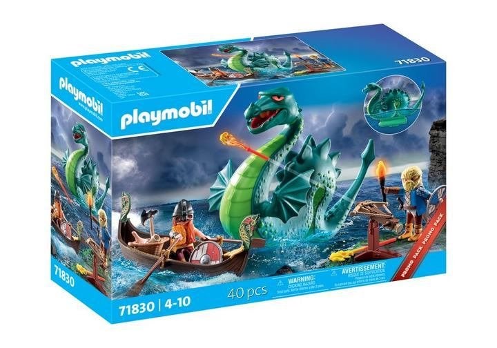 71830 Vikingen met zeemonster, Ophalen of Verzenden, Nieuw, Complete set