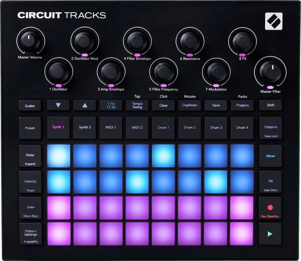Novation Circuit Tracks groovebox, ., Nieuw, Ophalen of Verzenden, .
