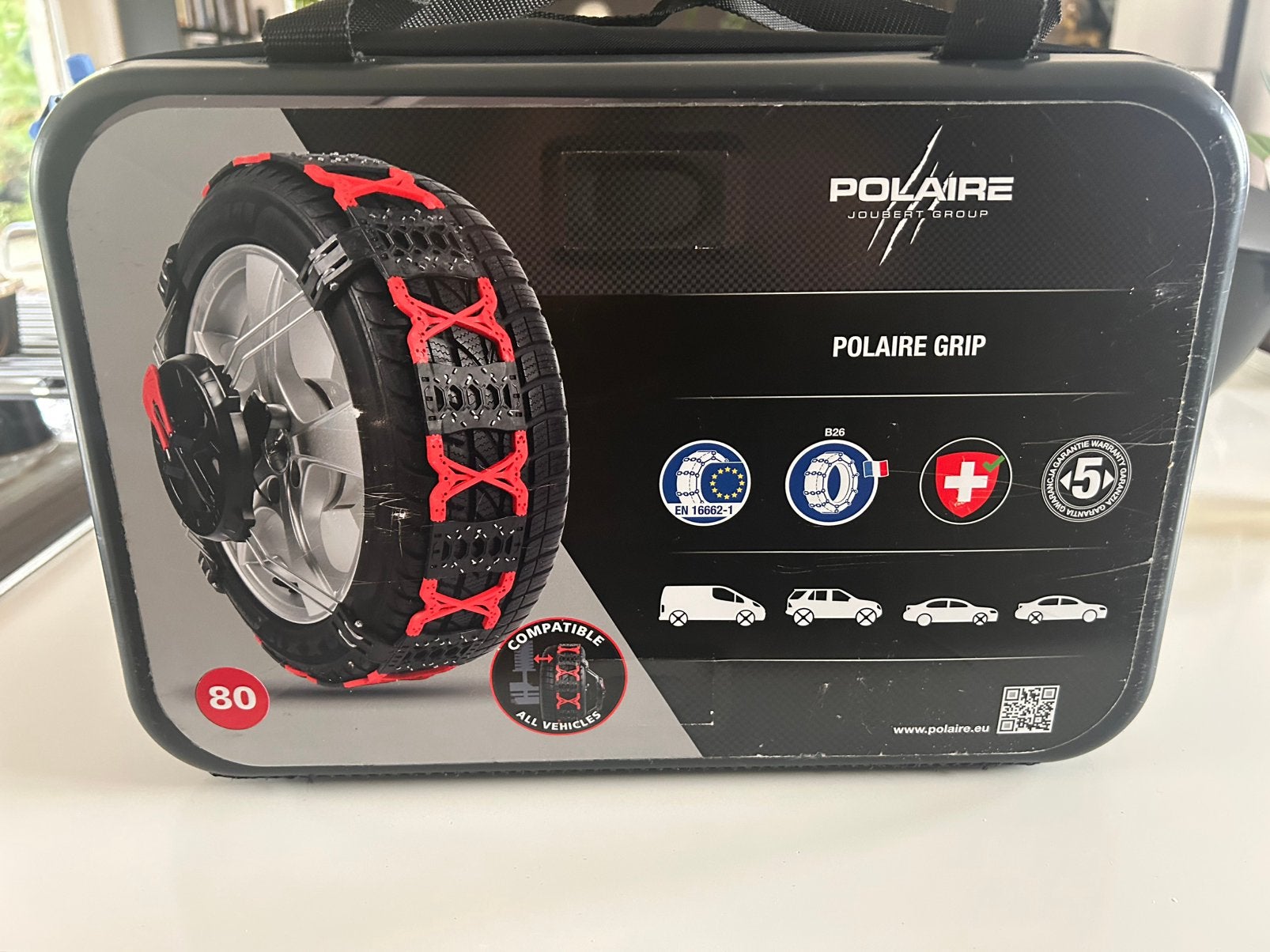 Loopvlak sneeuwkettingen Polaire Grip 80, Auto diversen, Ophalen of Verzenden, Nieuw