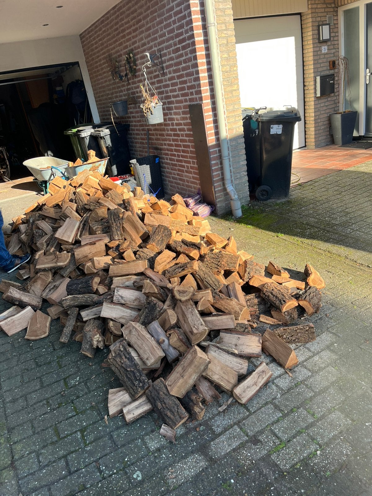 Haardhout droog direct te stoken🪵🔥 ZOMERACTIE!, Ophalen