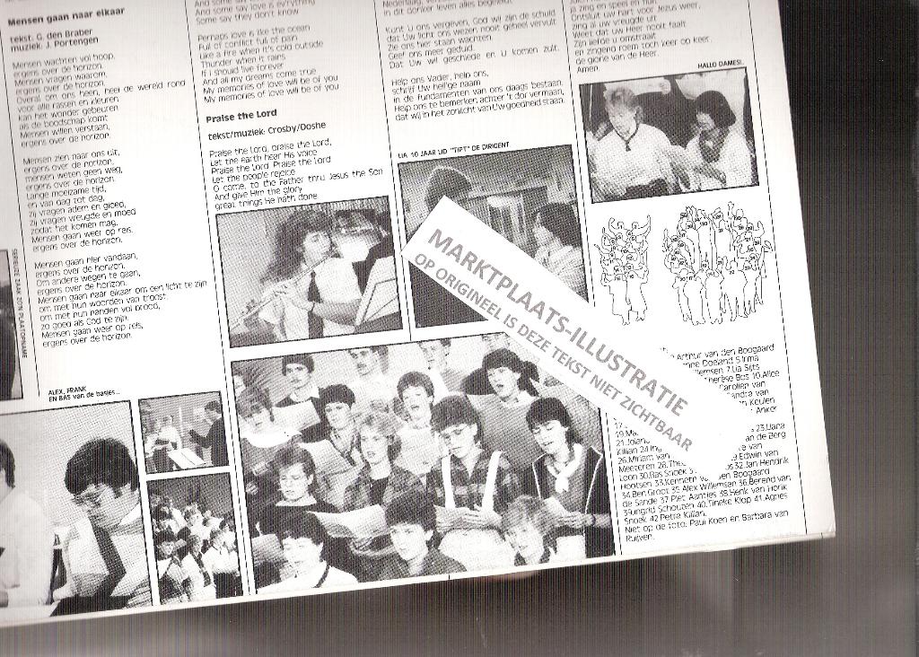 Gorinchem Koor Tutti - 10 jaar vinyl LP1984 ook VERZENDEN, Ophalen, Gelezen