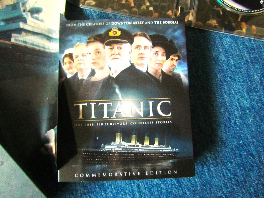 Titanic, DVD Box, compleet, als nieuw, Waargebeurd drama, Alle leeftijden, Ophalen of Verzenden, Zo goed als nieuw