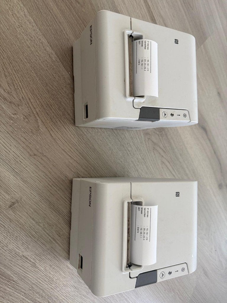 Epson TM T88VI bonprinter, Computers en Software, Printers, EPSON, Gebruikt, Printer, Draadloos