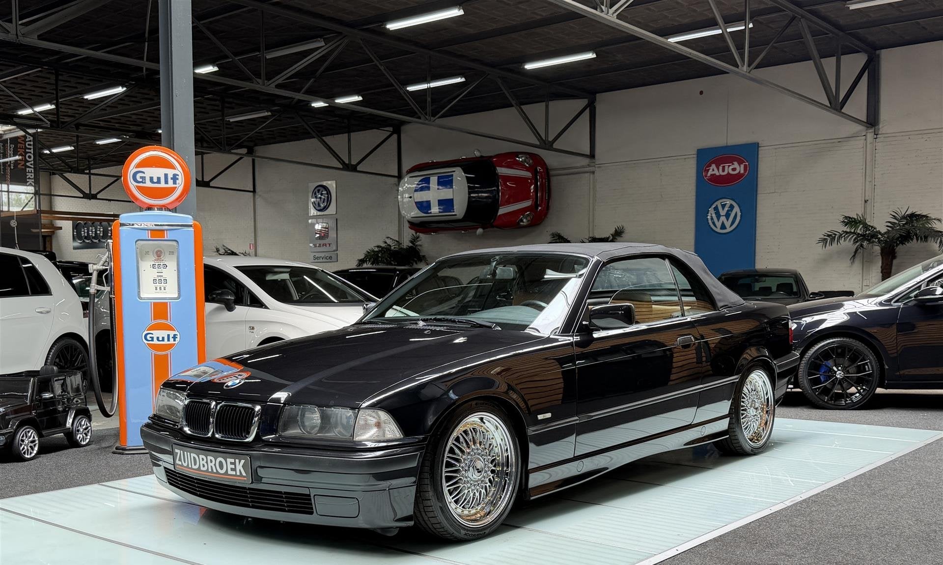 BMW Cabrio 318i Aut Uniek! | 66DKM | Vol optie | High Exe |, Auto's, Oldtimers, Automaat, Overige carrosserieën, Leder, Bedrijf