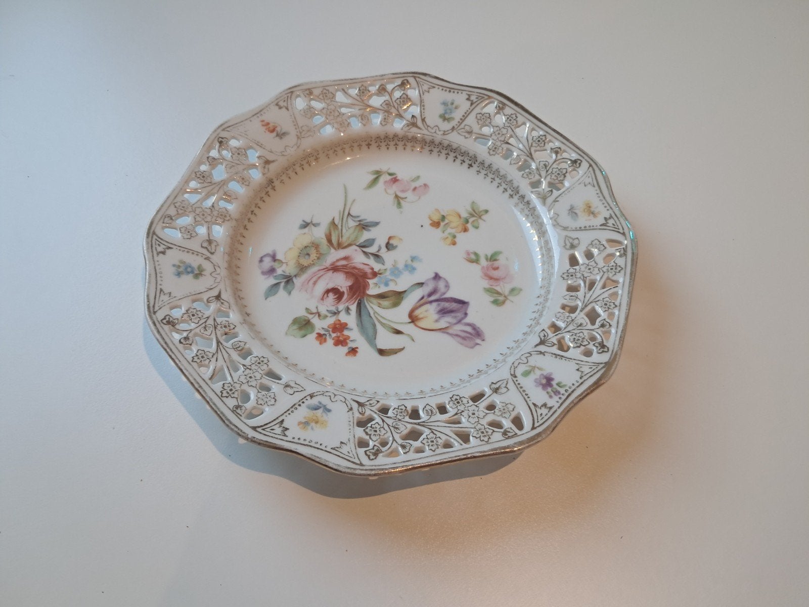 Porseleinen bord van Rudolf Wächter (RW Bavaria), Ophalen