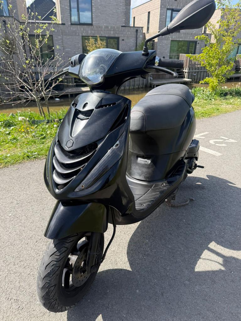 Piaggio Zip Blauw Kenteken - Start & Rijdt Goed - Milieuzone, Ophalen, Gebruikt, Overige modellen, Benzine