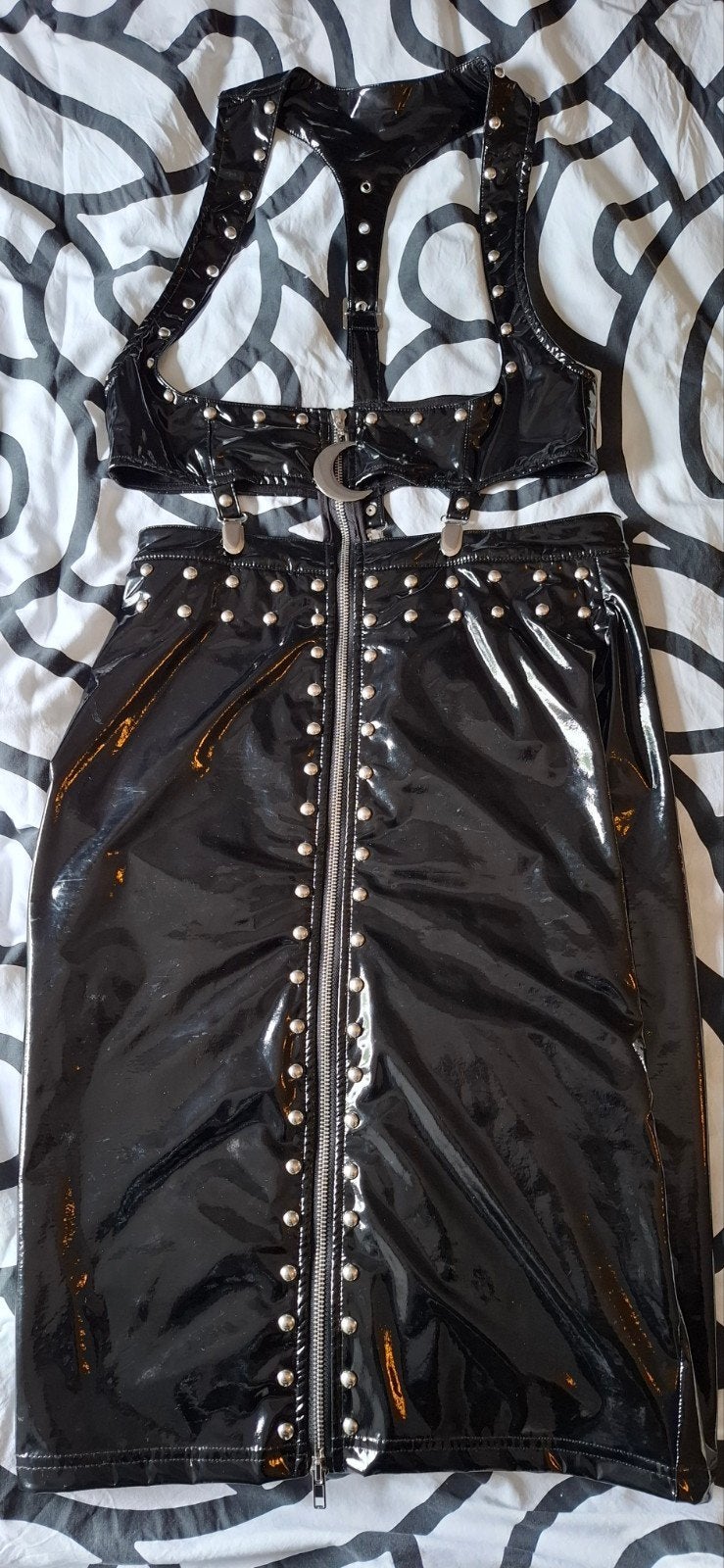 Killstar Madame Hexx mididress maat M, Maat 38/40 (M), Zwart, Ophalen of Verzenden, Zo goed als nieuw