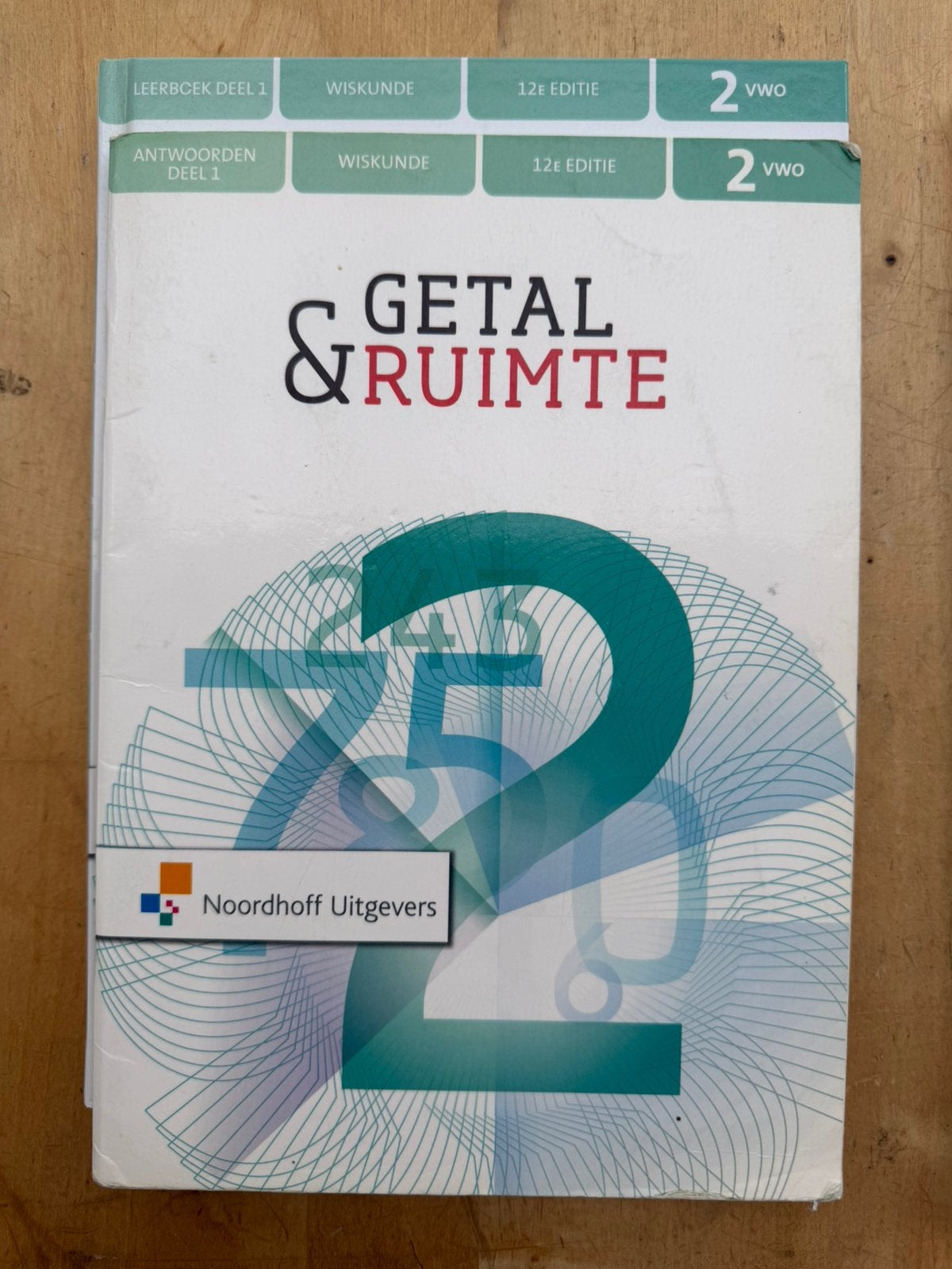 Getal & Ruimte Wiskunde VWO 2 - 12e editie, Boeken, Ophalen of Verzenden, Gelezen, VWO, Wiskunde A