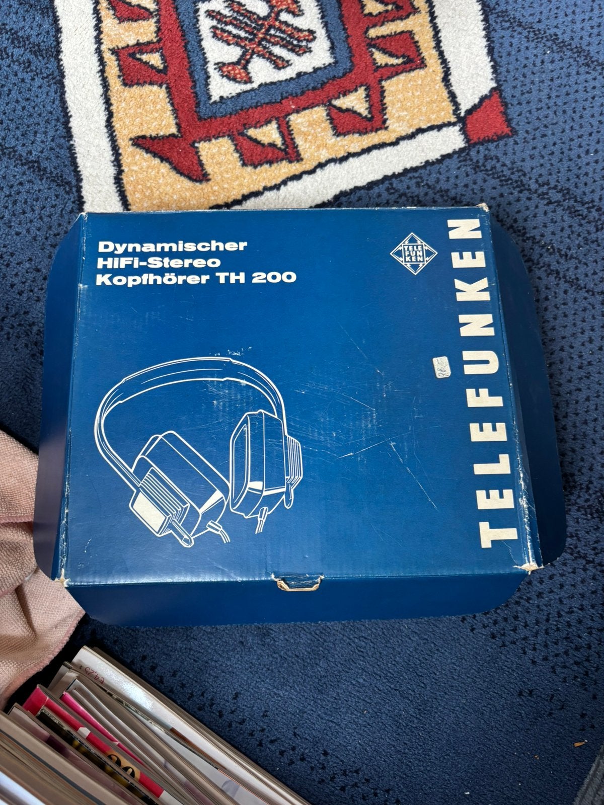 Telefunken TH 200 hifi koptelefoon + Originele Doos, Ophalen of Verzenden, Nieuw