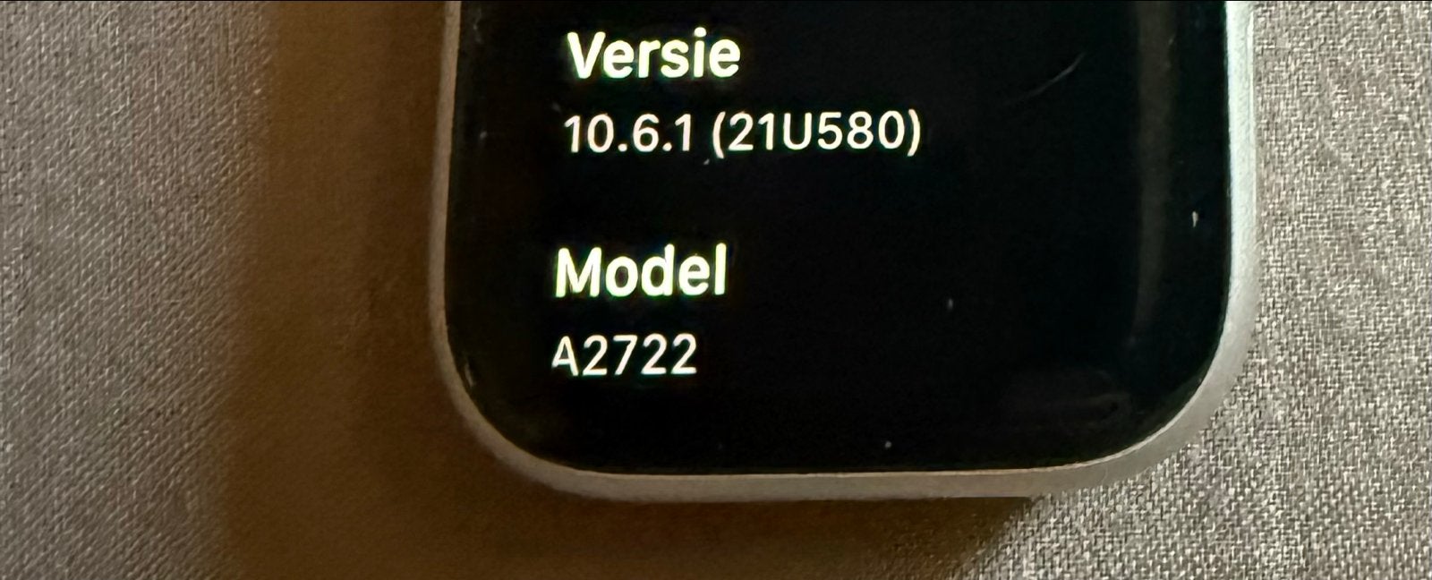 Apple Watch SE 2 (2022), 40 mm GPS, model A2722., Ophalen of Verzenden, Gebruikt, Zwart, IOS