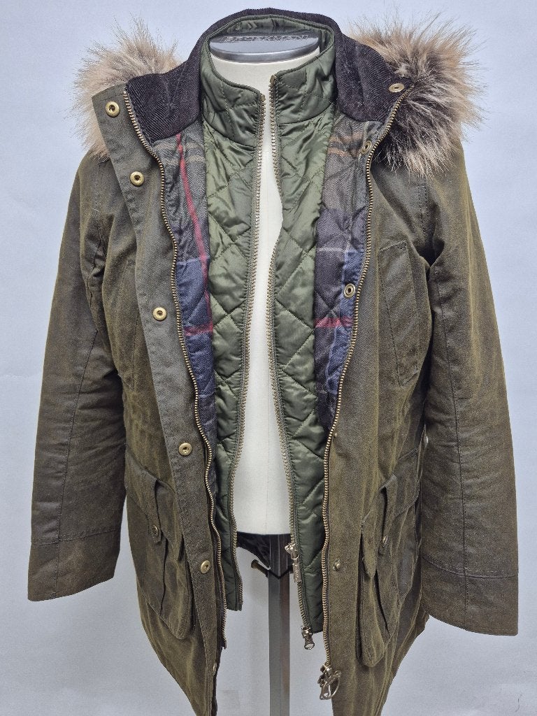Barbour 'Homeswood wax jkt' Nieuw! maat 38 top!, Maat 38/40 (M), Barbour, Overige kleuren, Nieuw
