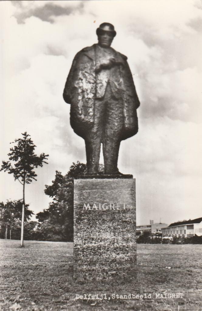 delfzijl- standbeeld maigret, Verzenden
