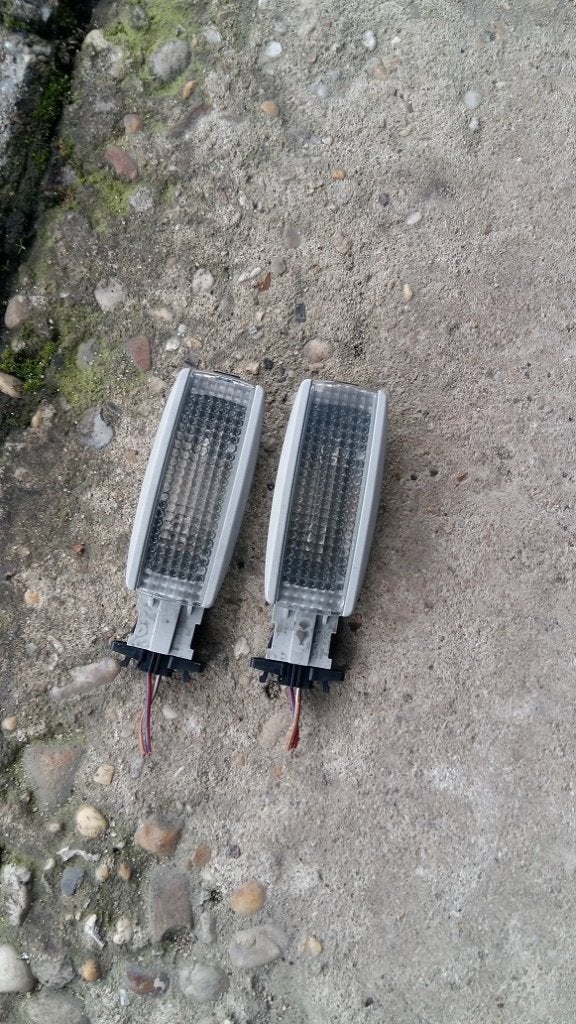 Set lampjes bij de zonnekleppen Golf 4 model, Ophalen of Verzenden
