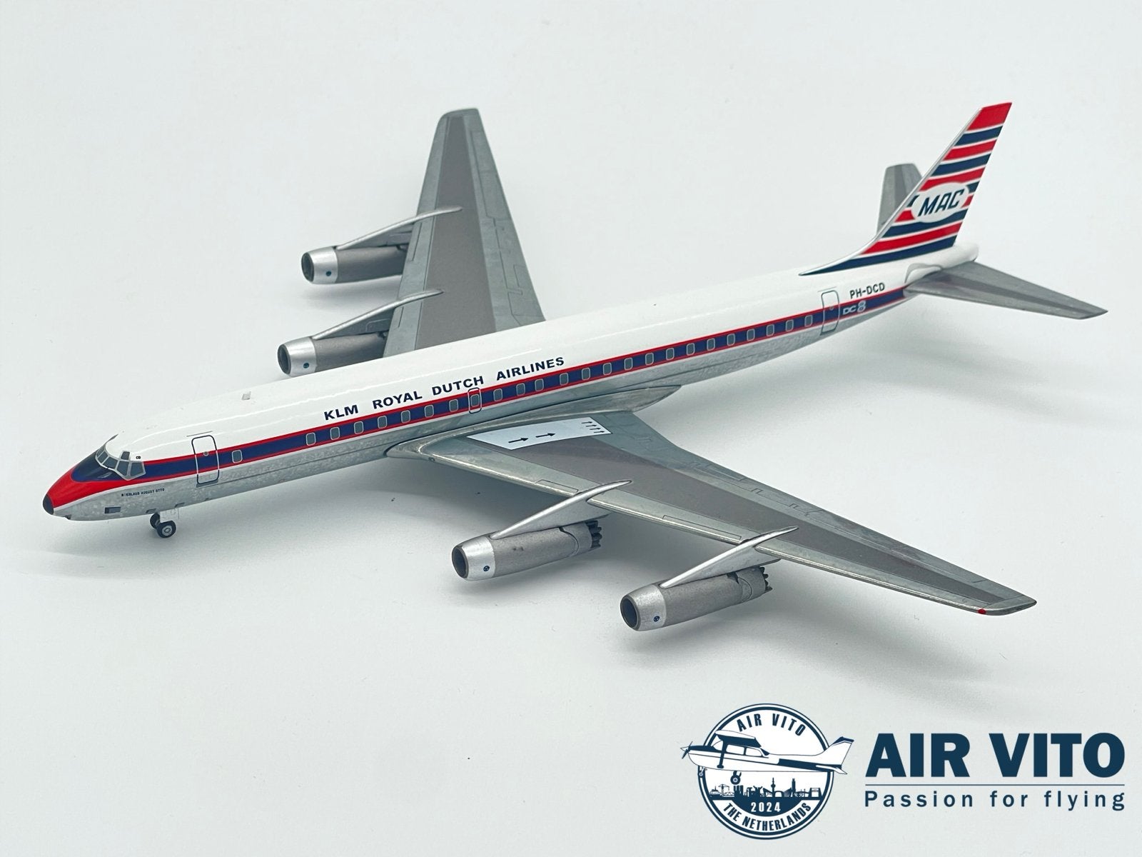 Martinair DC-8 1:200 Schaalmodel Metaal Nieuw, Schaalmodel, ., Nieuw, Ophalen of Verzenden
