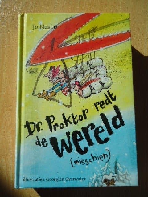 Dr. Proktor redt de wereld (misschien) Jo Nesbo, Boeken, Kinderboeken | Jeugd | 10 tot 12 jaar, Ophalen of Verzenden, Zo goed als nieuw