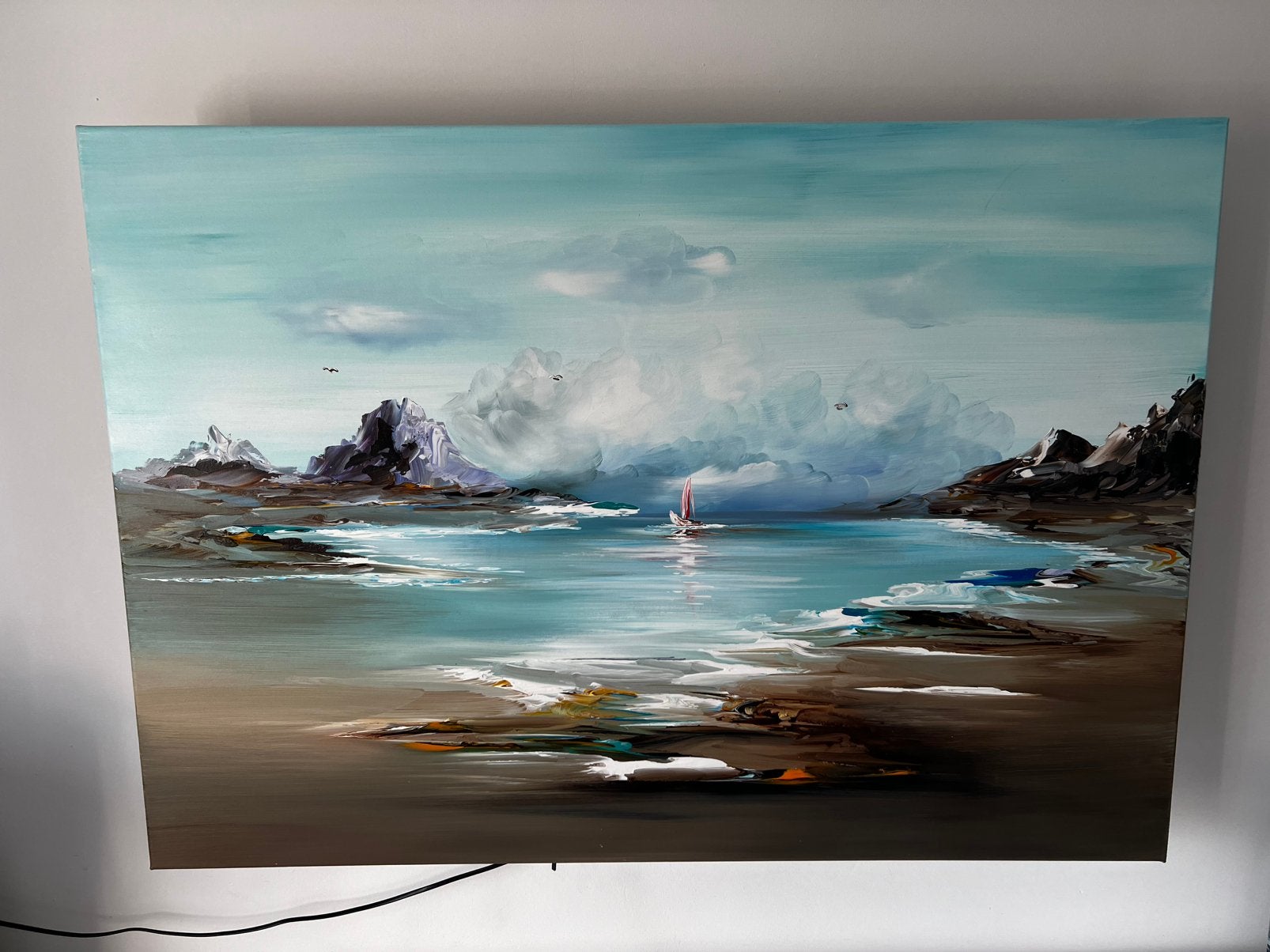 Prachtig schilderij te koop van Gena Genadyj, Ophalen