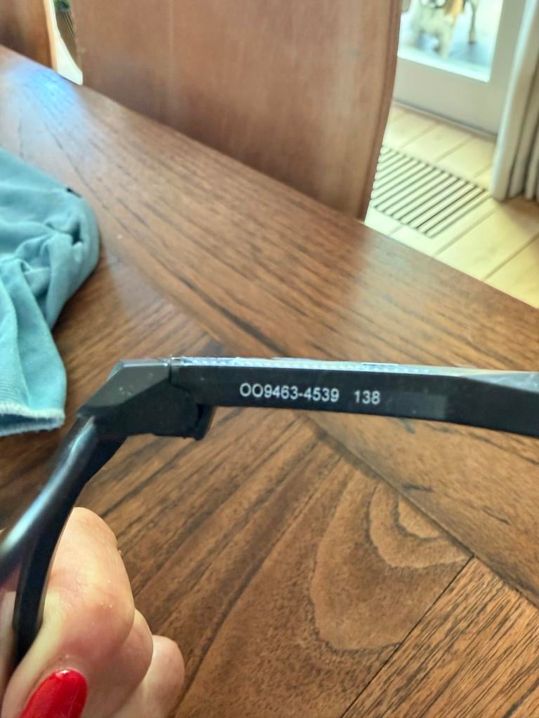 Oakley fiets bril, Zwart, Ophalen of Verzenden, Zo goed als nieuw, Oakley