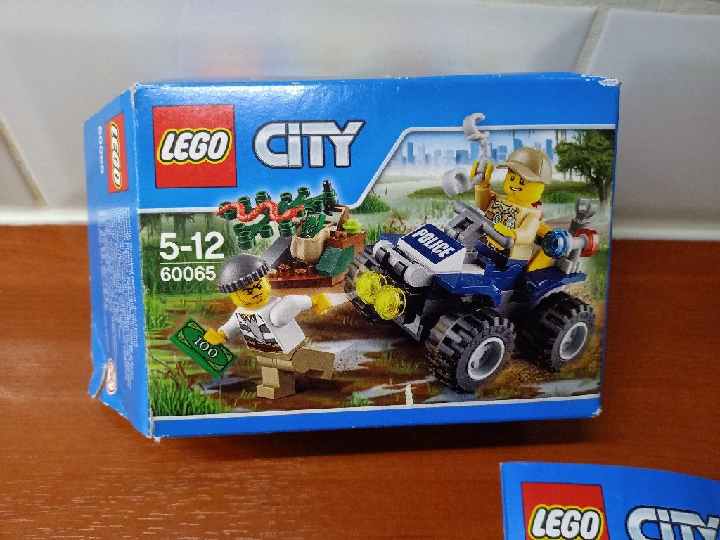 Lego City 60065 patrouille voertuig, Ophalen, City, Lego, Zo goed als nieuw