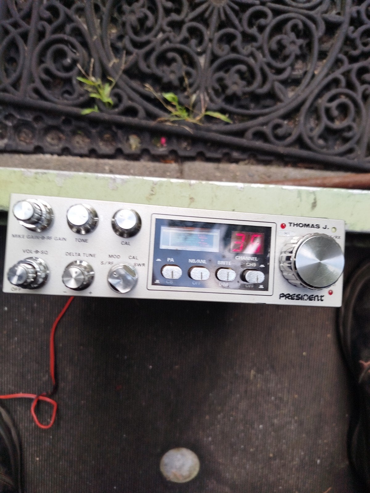 President Thomas J. CB Radio - Ideaal voor de hobbyist, Ophalen of Verzenden, Gebruikt, Zender en Ontvanger