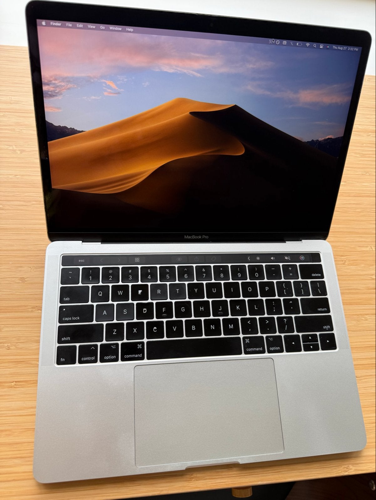 MacBook Pro 13-inch 2017 - 3.1 GHz i5, 8GB RAM, 500GB, Qwerty, 8 GB, 13 inch, Zo goed als nieuw
