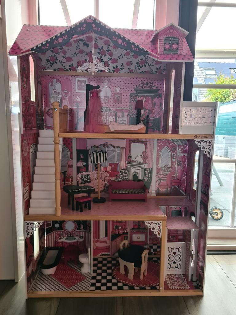 Kidkraft poppenhuis, Ophalen, Zo goed als nieuw, Poppenhuis