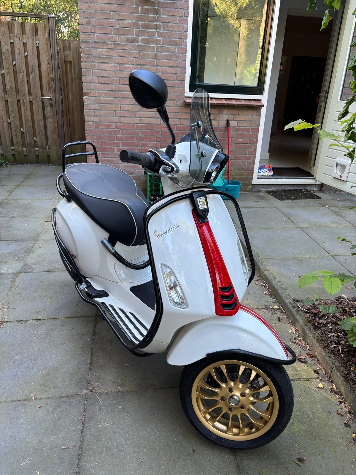 Vespa Sprint 80cc 45 km/u - racing sixties, Fietsen en Brommers, Maximaal 45 km/u, Vespa S, Ophalen of Verzenden, Zo goed als nieuw