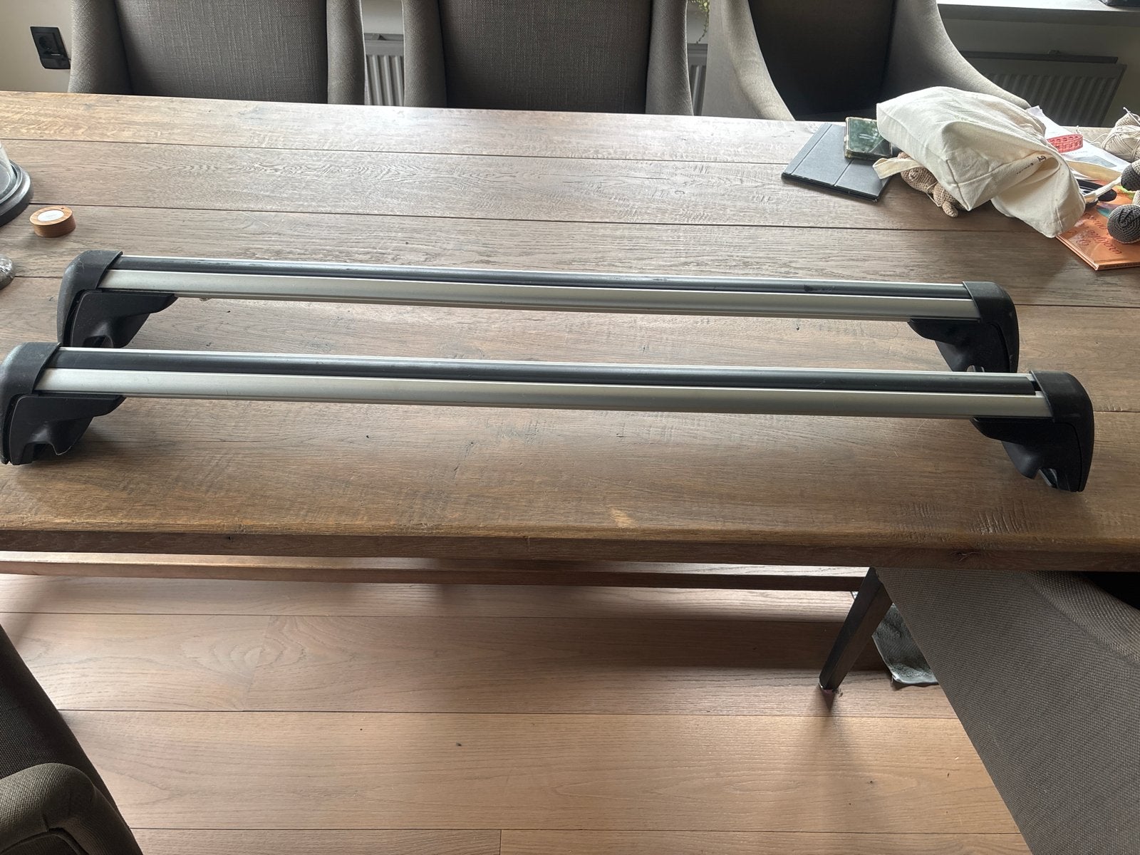 Originele BMW E91 dakdragers - Max 75 kg bmw 3 serie, Ophalen of Verzenden, Gebruikt
